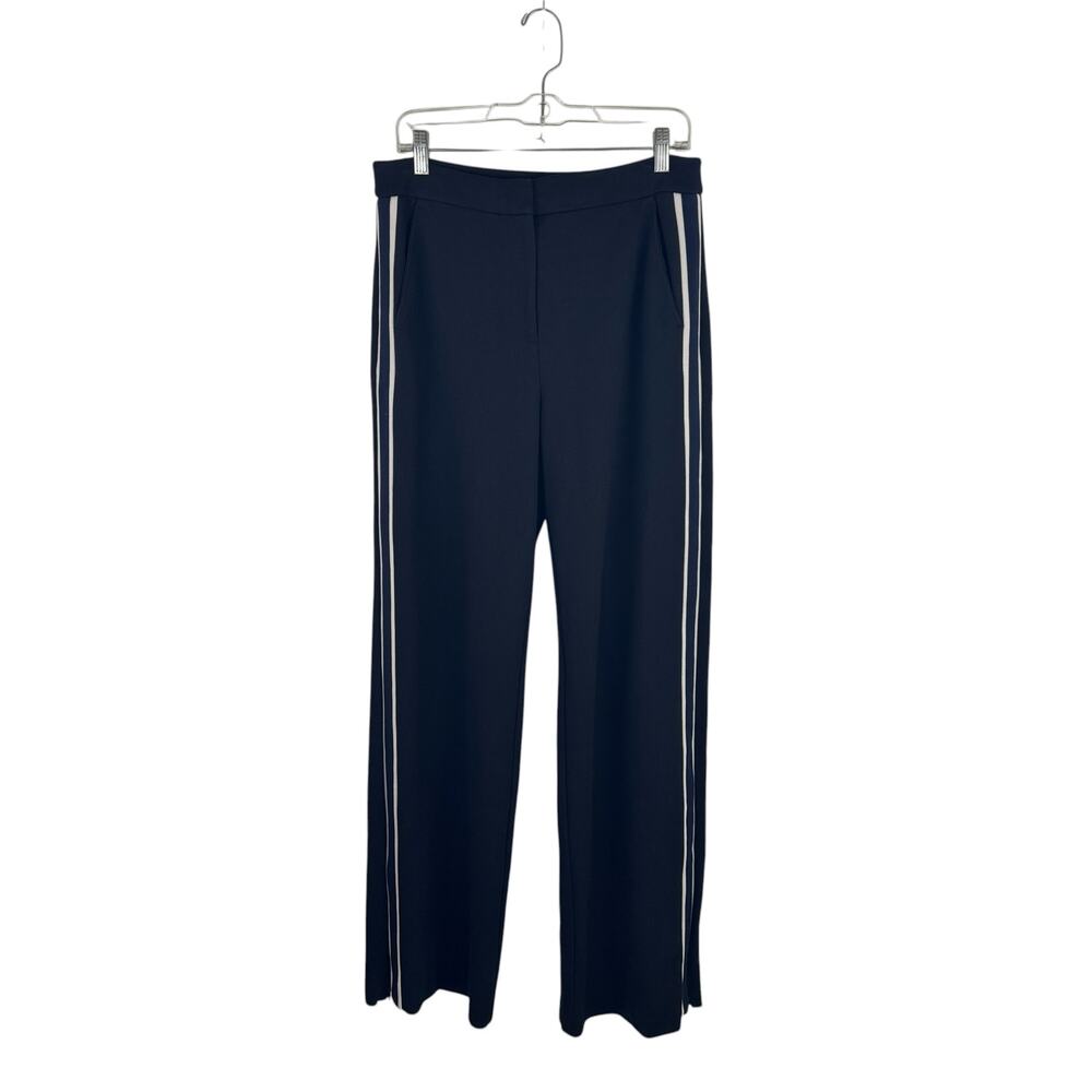 Boden Wide Leg Side-Stripe Ponte Trouser